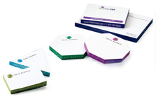 Custom Geometric Shaped Notepads